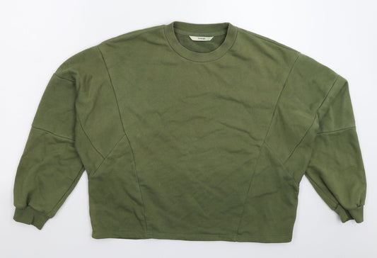 George Womens Green   Pullover Sweatshirt Size M