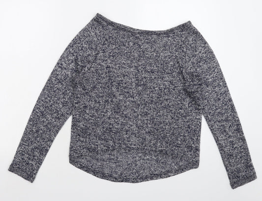 New Look Girls Blue  Knit Pullover Jumper Size 12-13 Years