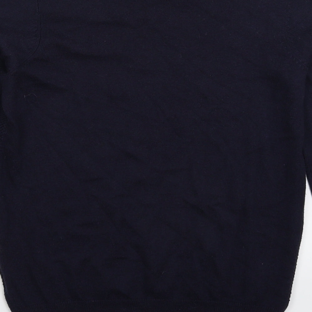 Dorothy Perkins Womens Blue  Knit Pullover Jumper Size 8