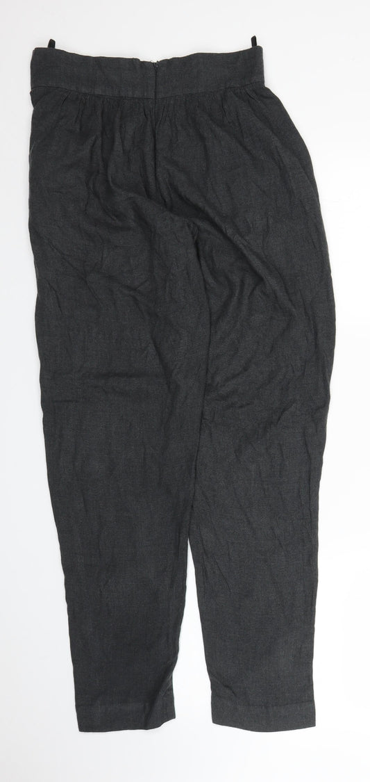 French Connection Womens Grey   Bloomer Trousers Size 12 L28 in