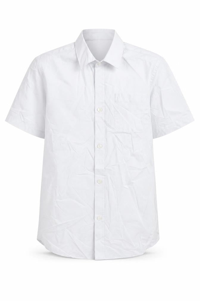 Marks & Spencer Boys White   Basic Button-Up Size 10-11 Years