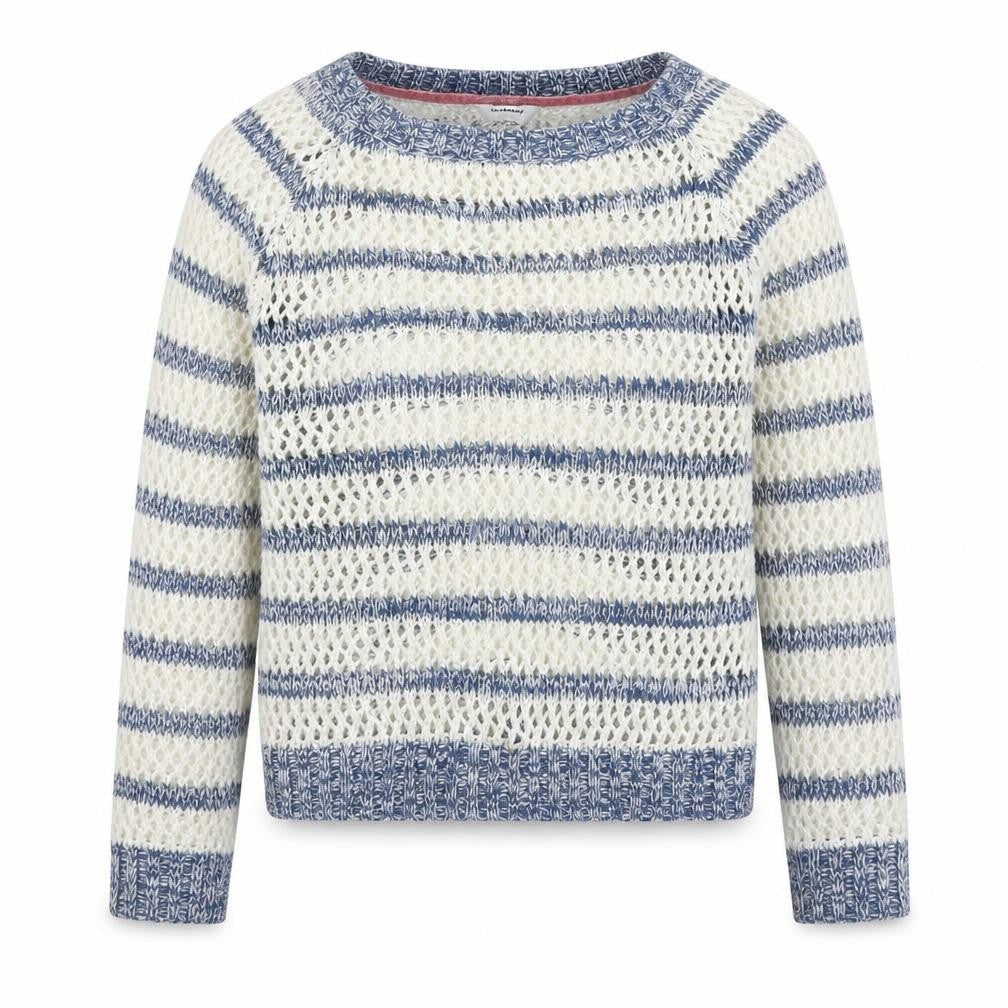 Tammy Girls Blue Striped  Pullover Jumper Size 14 Years