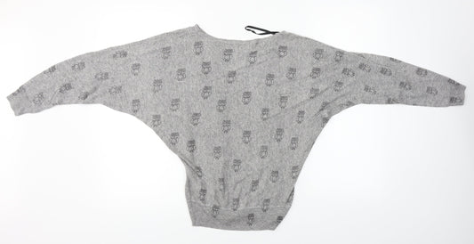 New Look  Womens Grey   Pullover Jumper Size 8