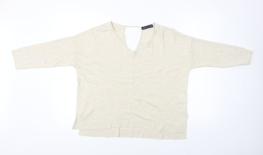 Marks and Spencer  Womens Beige   Pullover Jumper Size 18