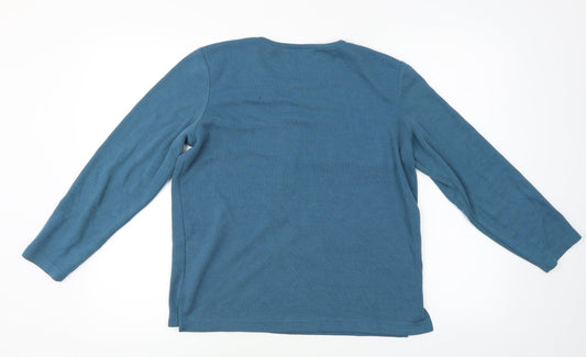 Bonmarché  Womens Blue   Pullover Jumper Size S
