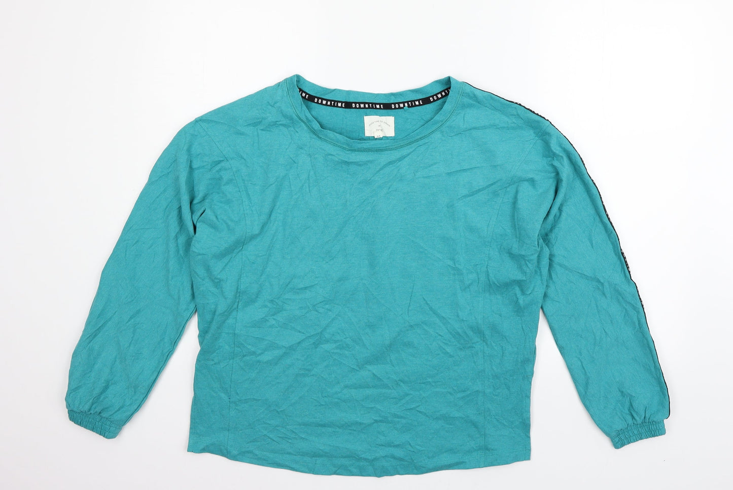 Marks and Spencer Womens Blue   Basic T-Shirt Size S