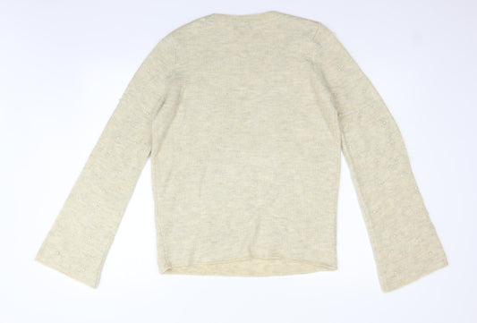 NEXT Womens Beige   Pullover Jumper Size 12