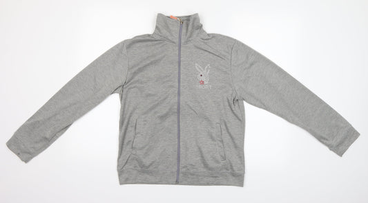 EECKEY Wear Womens Grey   Full Zip Jumper Size M