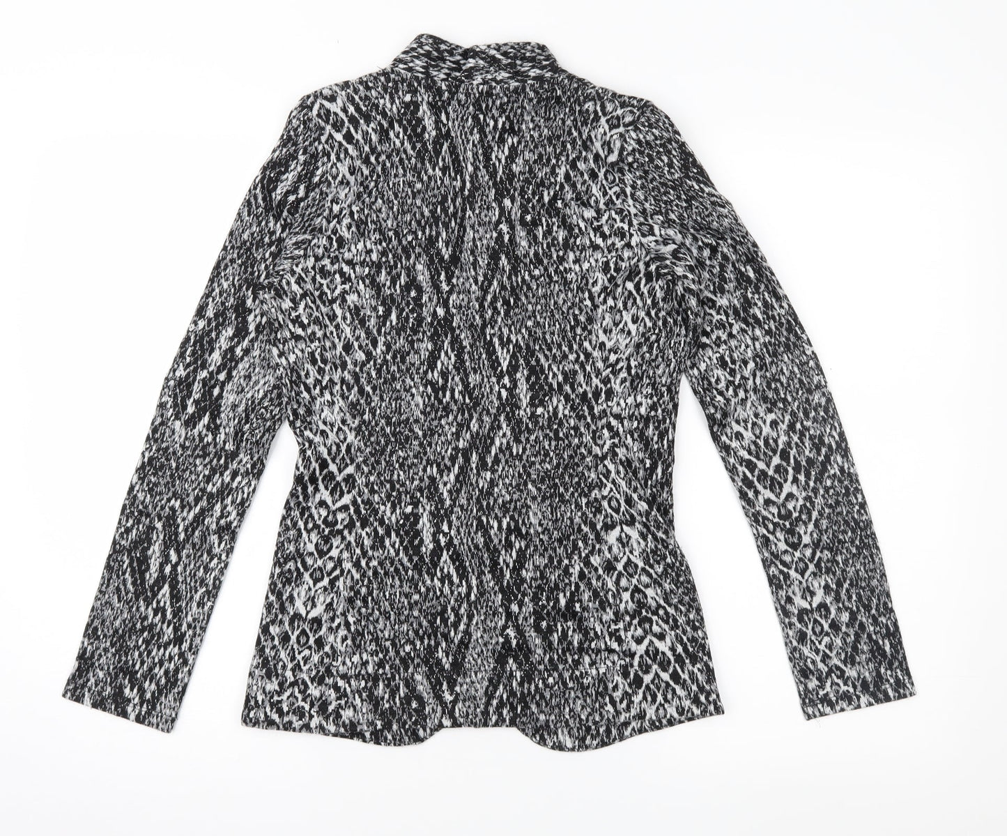 NEXT Womens Grey Animal Print  Jacket  Size 8