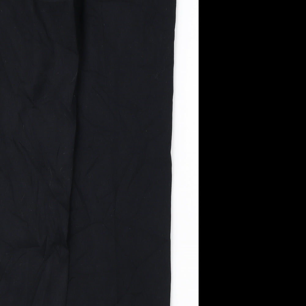 Marks and Spencer Womens Black   Trousers  Size 10 L28 in