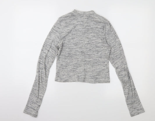 H&M Womens Grey   Pullover Jumper Size S