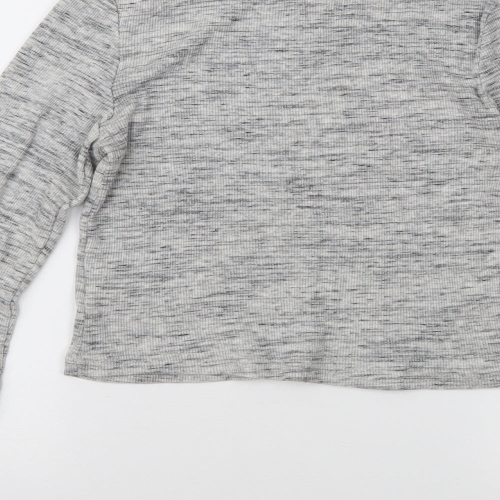 H&M Womens Grey   Pullover Jumper Size S