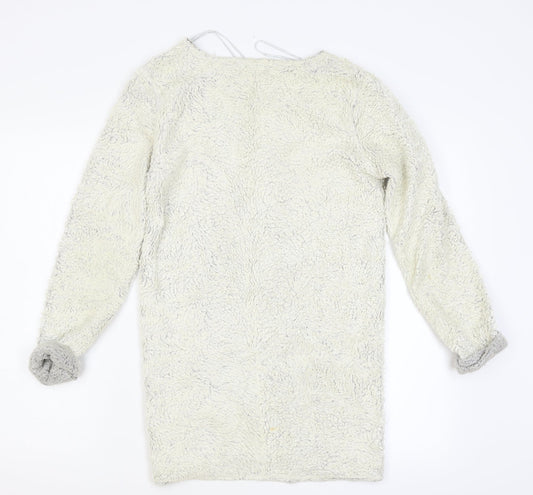 Topshop Womens White   Cardigan Jumper Size 6