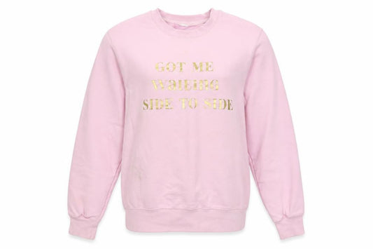 Preworn Womens Pink   Pullover Sweatshirt Size S