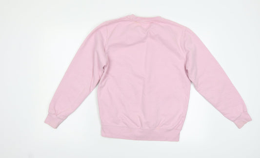 Preworn Womens Pink   Pullover Sweatshirt Size S