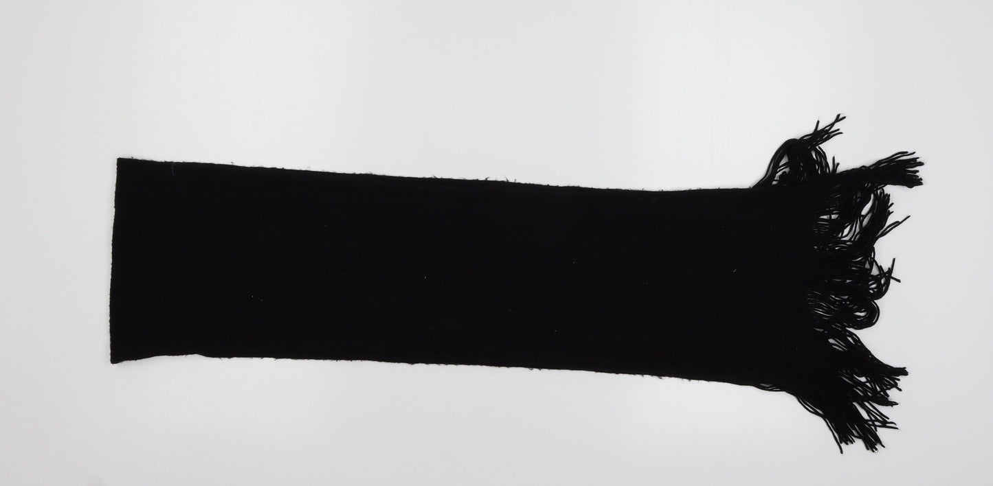 Preworn Unisex Black   Scarf  Size Regular