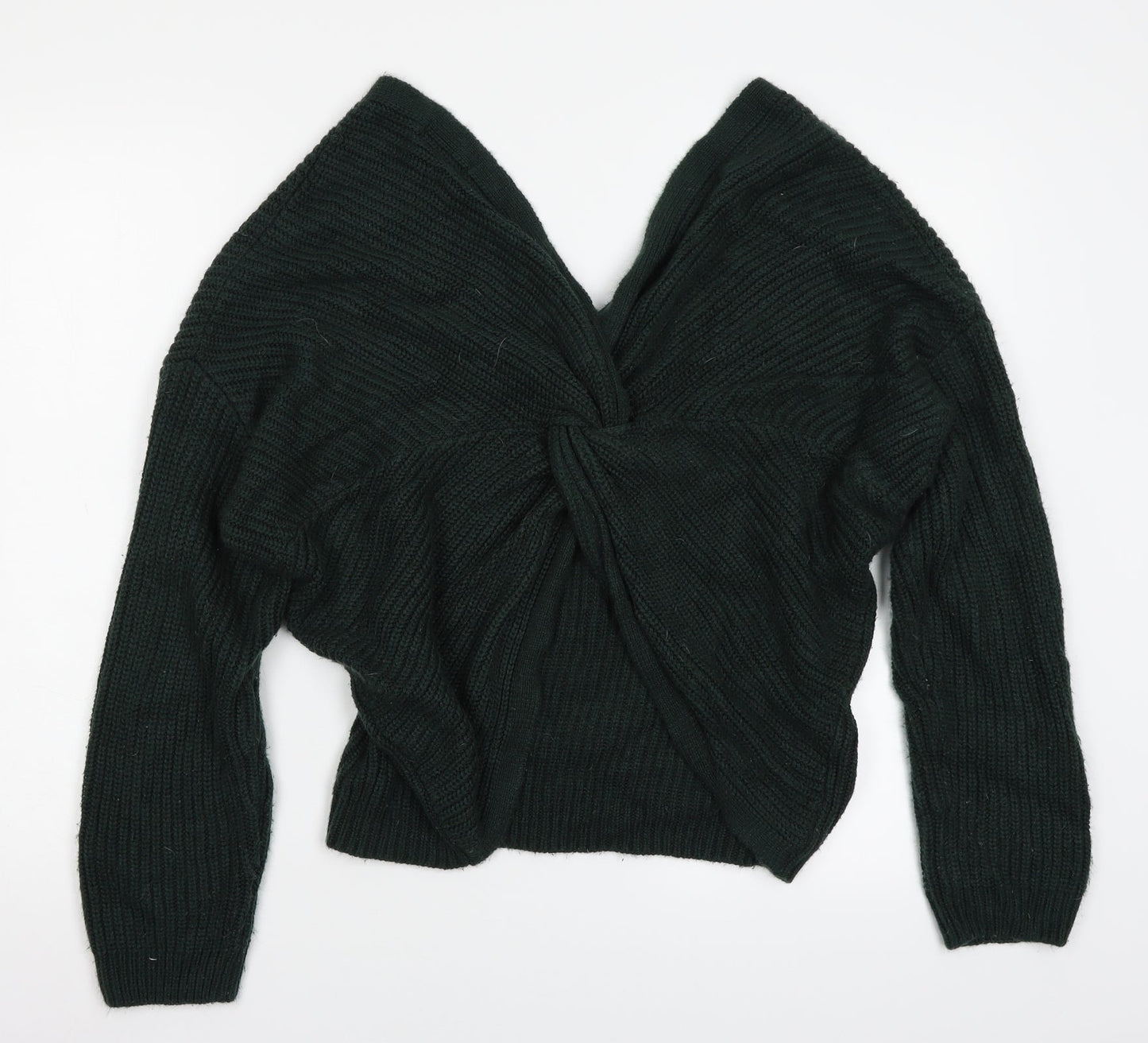 New Look Womens Green   Pullover Jumper Size M