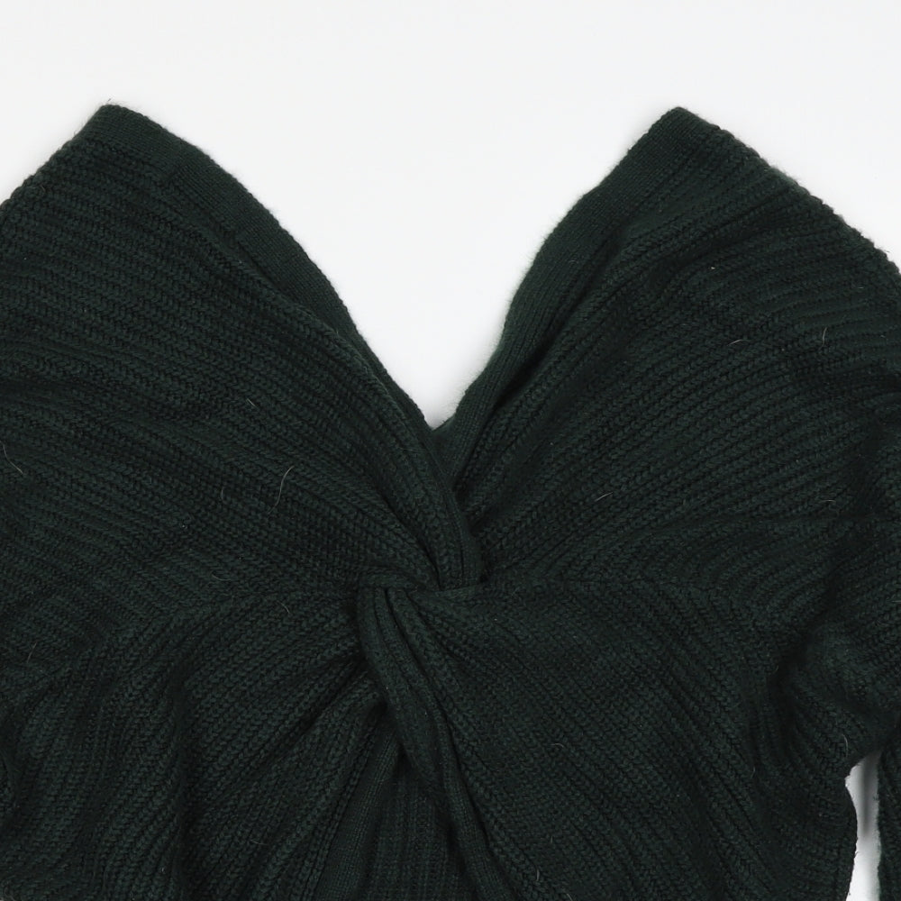 New Look Womens Green   Pullover Jumper Size M