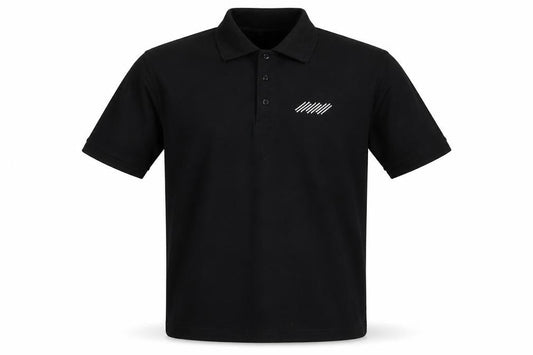 Orn Mens Black    Polo Size M