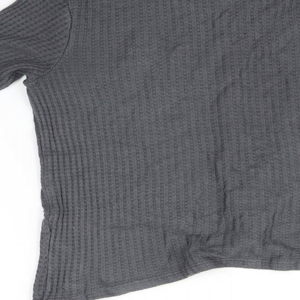 Topshop Womens Grey   Pullover Jumper Size 6