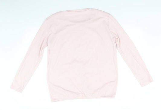 Preworn Womens Pink   Basic T-Shirt Size XL
