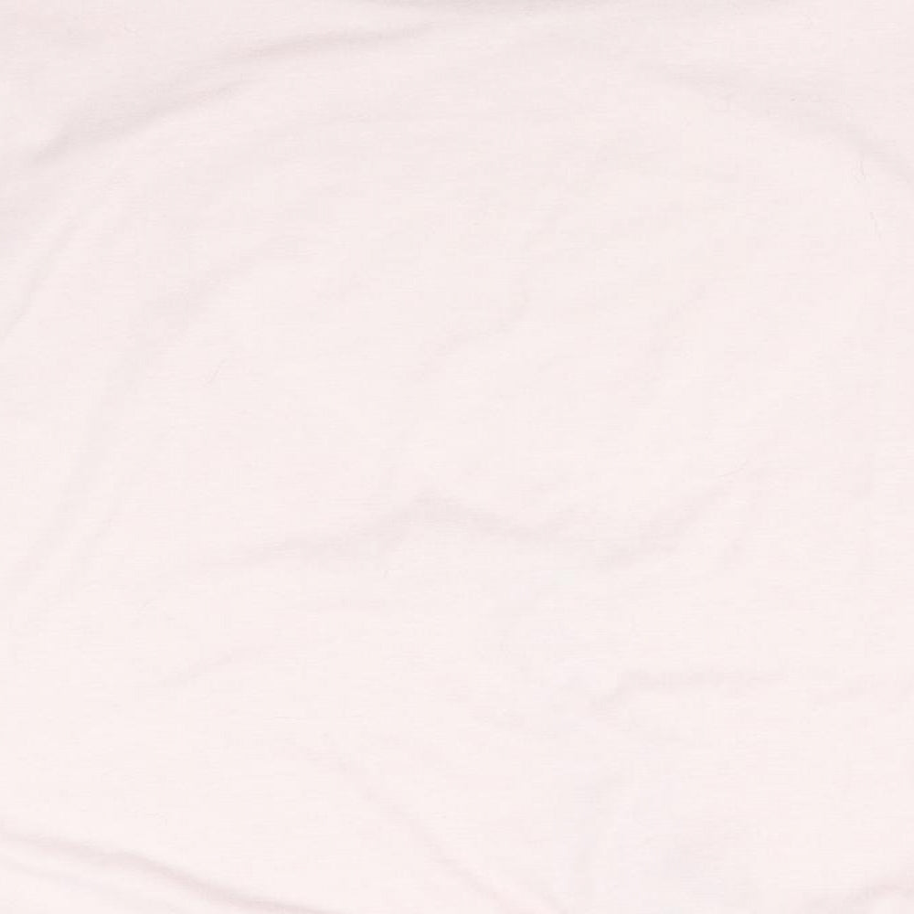 Preworn Womens Pink   Basic T-Shirt Size XL