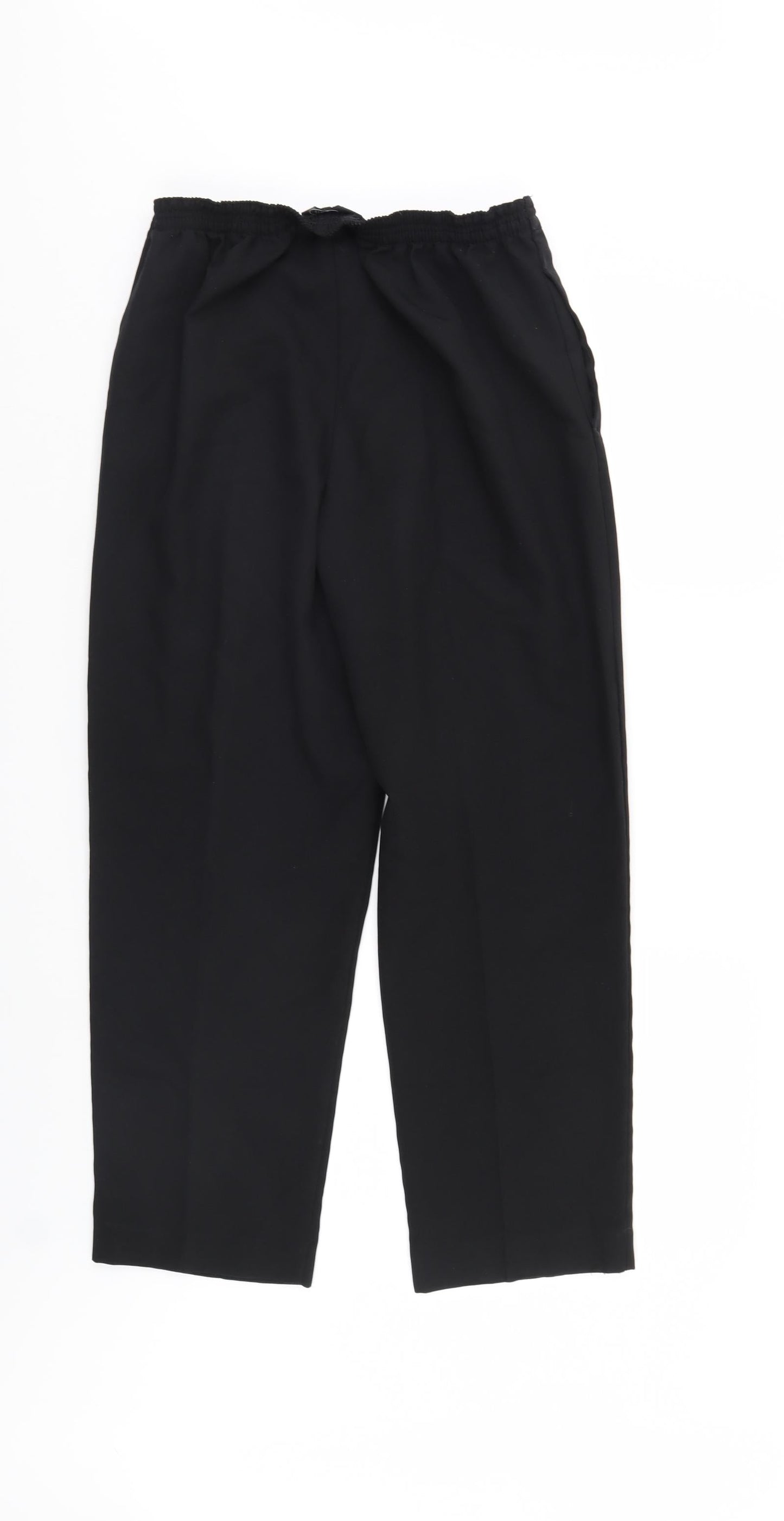 BM Womens Black   Trousers  Size 12 L26 in