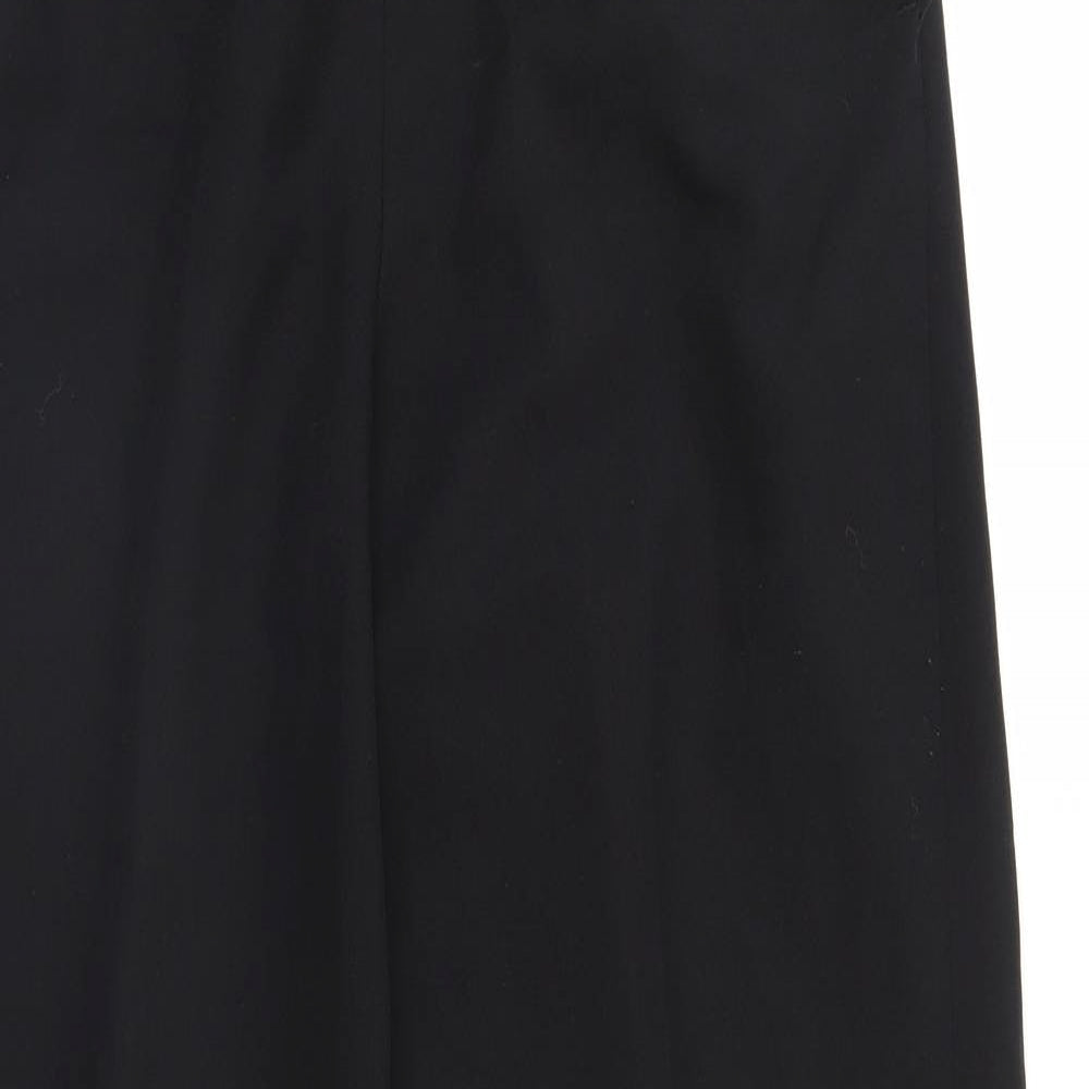 BM Womens Black   Trousers  Size 12 L26 in