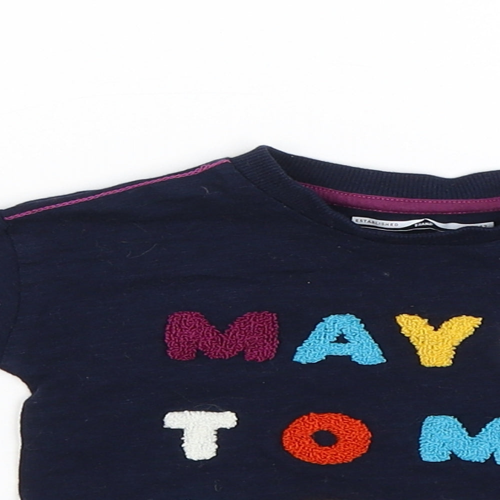 NEXT Baby Blue   Basic T-Shirt Size 3-6 Months  - Maybe tomorrow