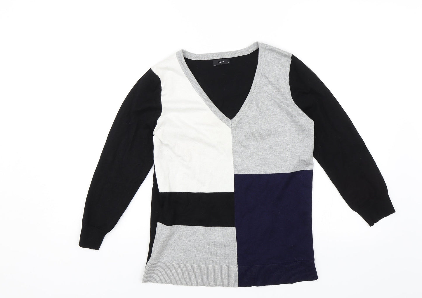 M&Co Womens Black   Pullover Jumper Size 12