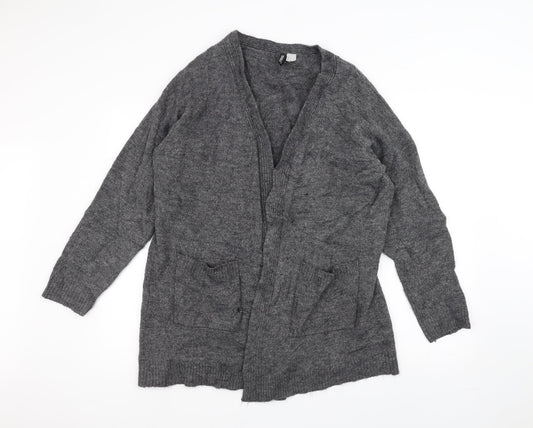 H&M Womens Grey   Jacket Coatigan Size M