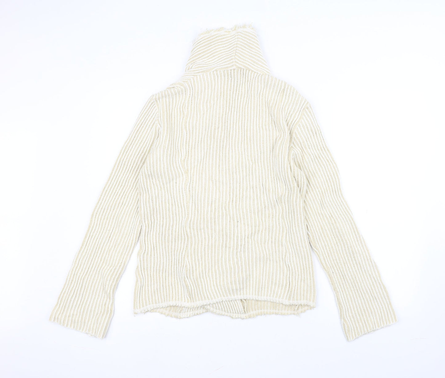 Preworn Womens White   Jacket Coatigan Size 12