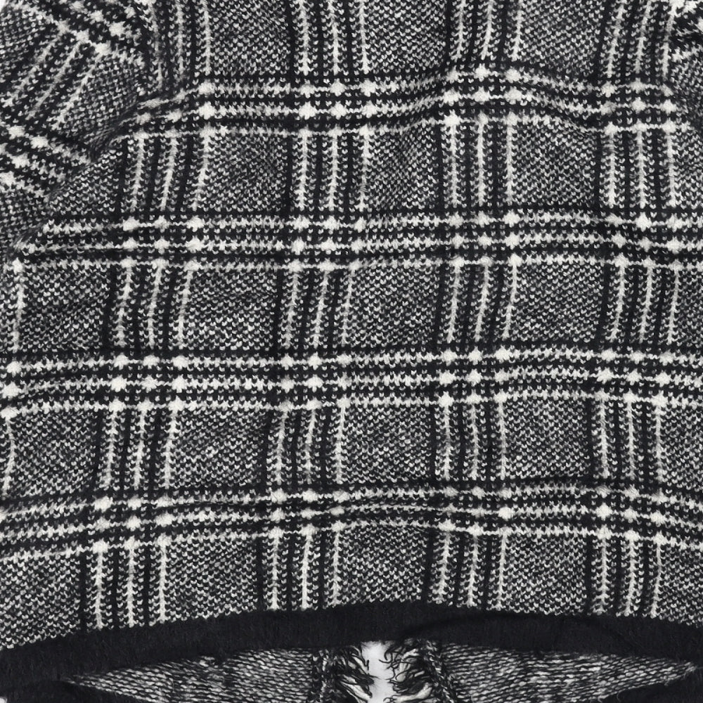CASAMIA Womens Black  Knit Jacket Coatigan Size S