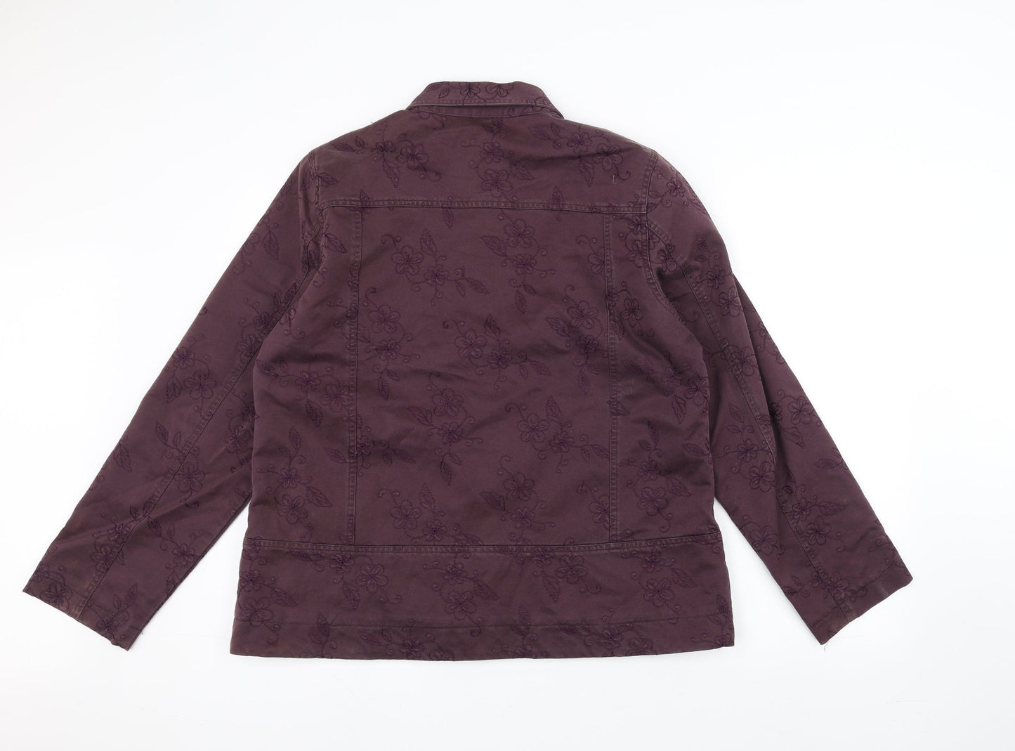 EWM Womens Purple   Jacket  Size 16