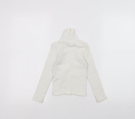 Primark Girls White   Basic T-Shirt Size 3-4 Years