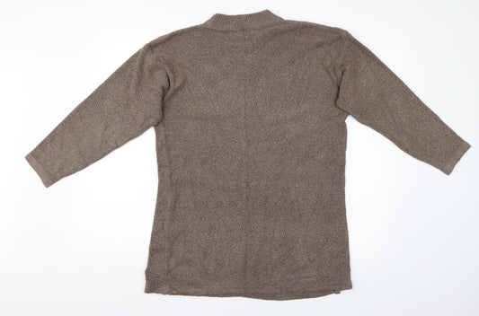 Fire Womens Beige   Pullover Jumper Size S  - pockets