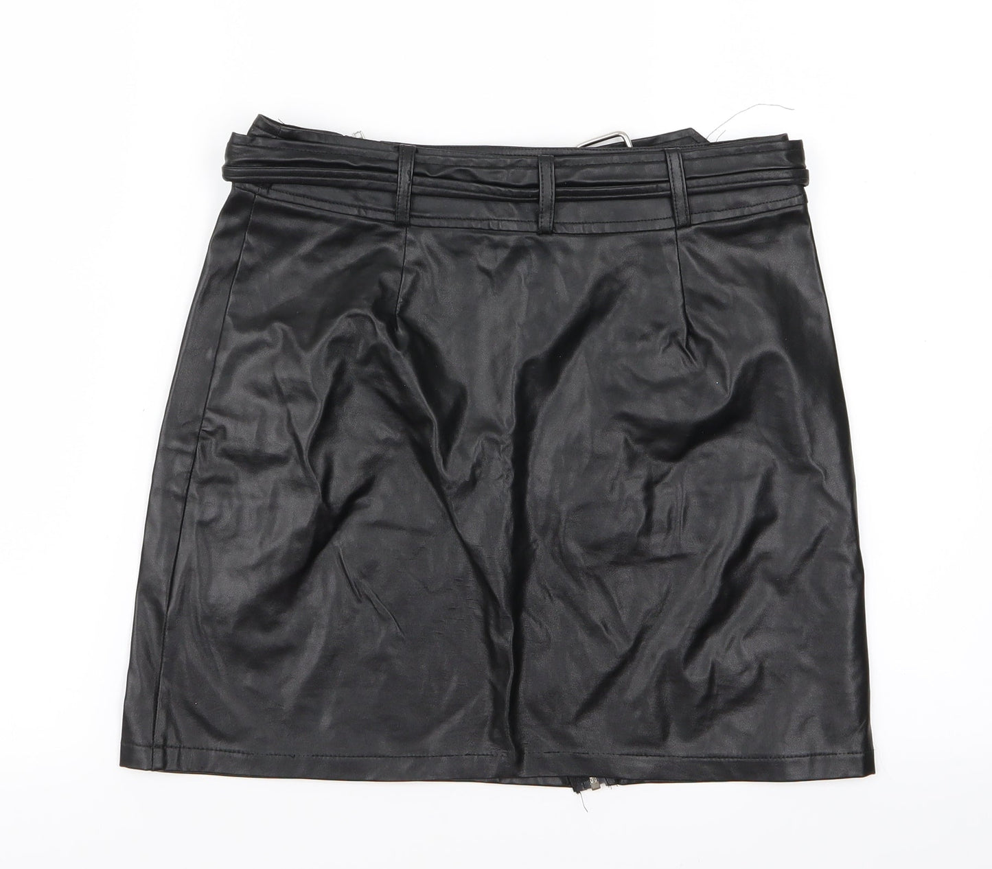 pretylittlething Womens Black   Straight & Pencil Set Size 8