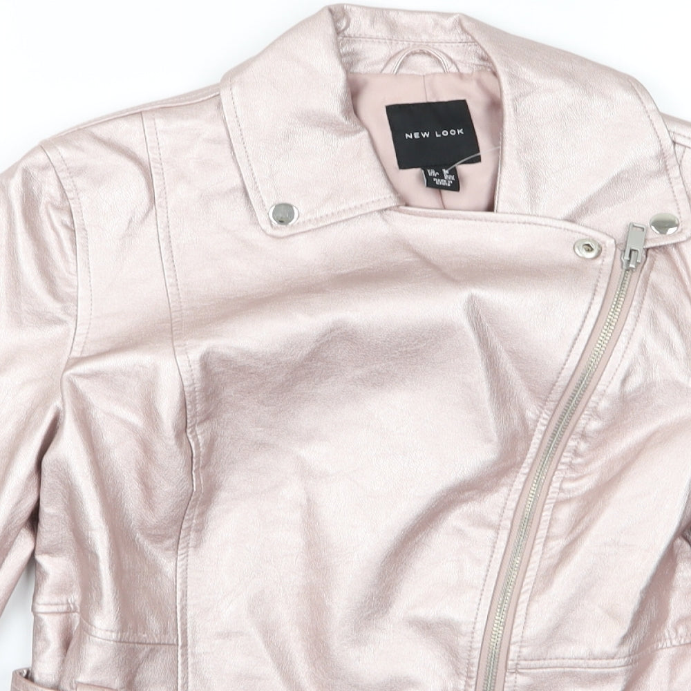 New Look Womens Pink   Jacket  Size 8