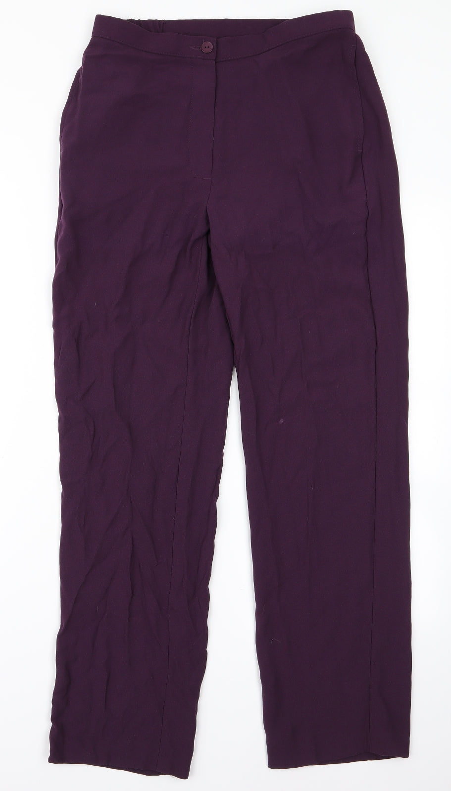 Preworn Womens Purple   Trousers  Size 30 L26 in