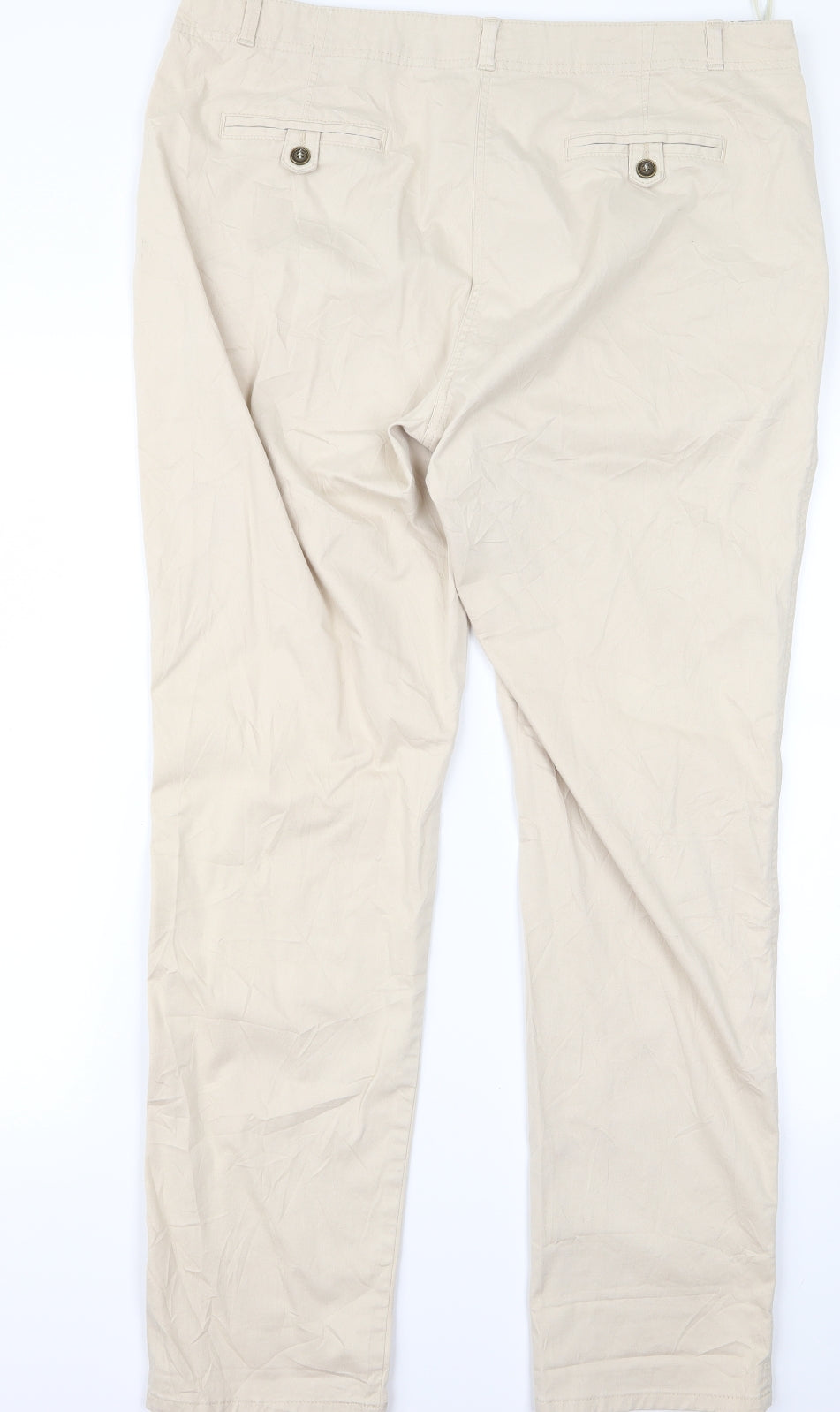 peruna Womens Black   Trousers  Size 12 L29 in