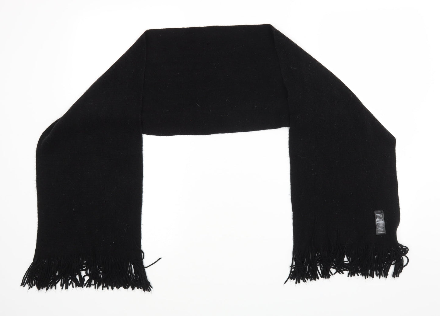 M&S Unisex Black    Scarf