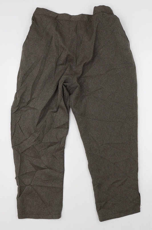 Preworn Womens Brown   Trousers  Size S L23 in