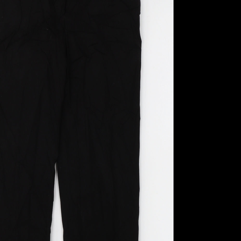 H&M Womens Black   Dress Pants Trousers Size 6 L24 in