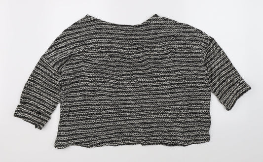 Atmoshpere Womens Multicoloured Striped  Pullover Jumper Size S