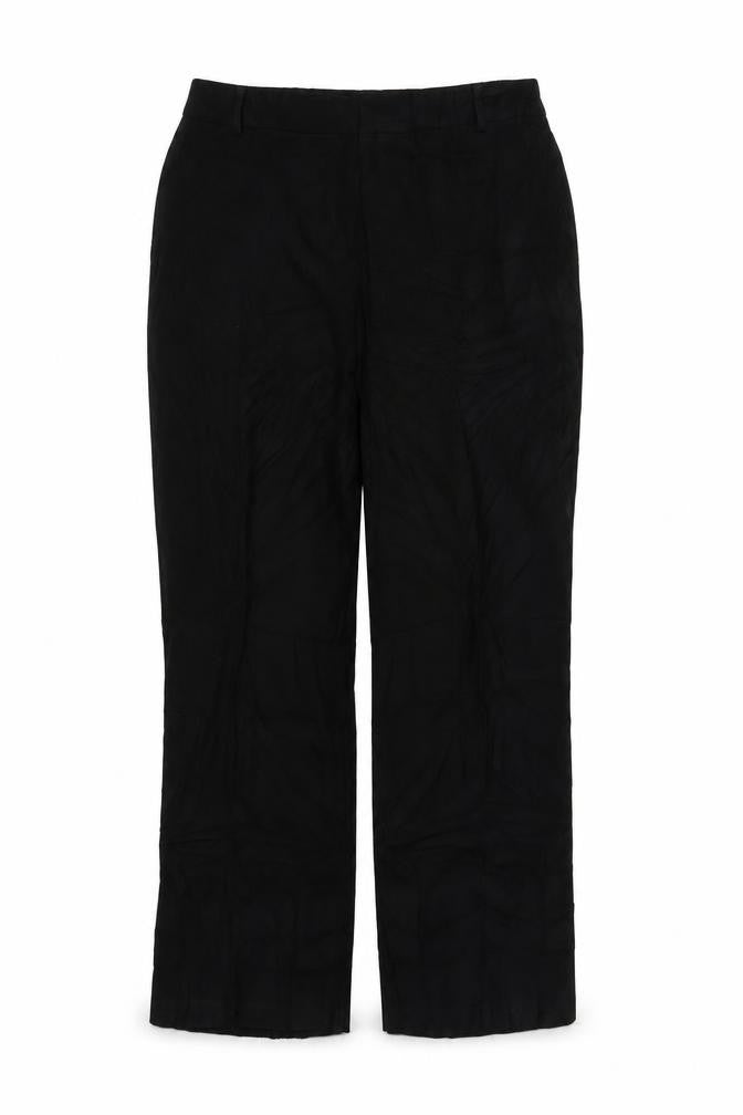 Preworn Womens Black   Trousers  Size 16 L28 in