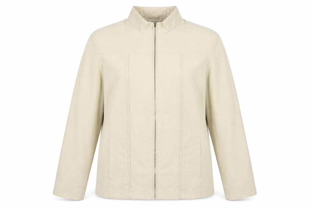 EWM Womens Beige   Jacket Blazer Size 12