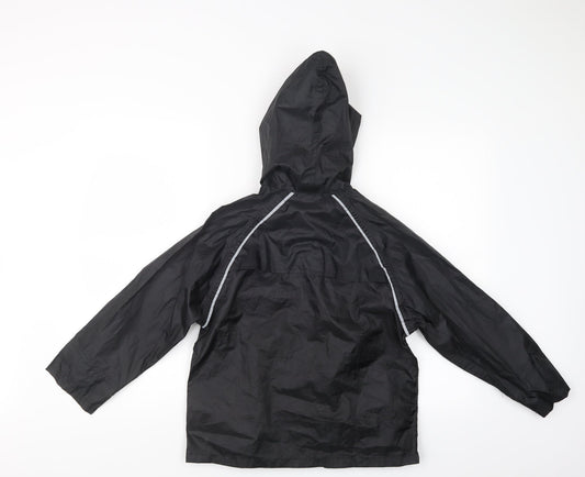 Freedom Trail Boys Black   Jacket  Size 9-10 Years