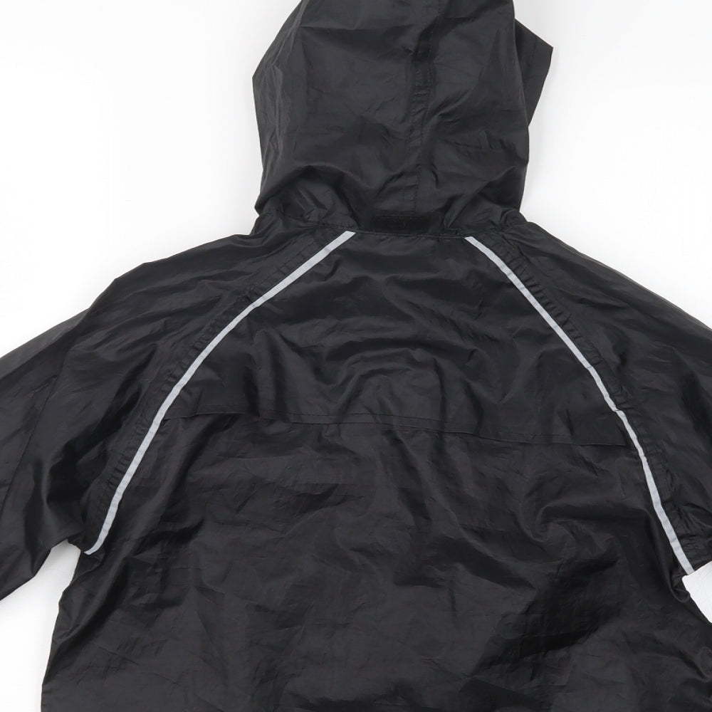Freedom Trail Boys Black   Jacket  Size 9-10 Years