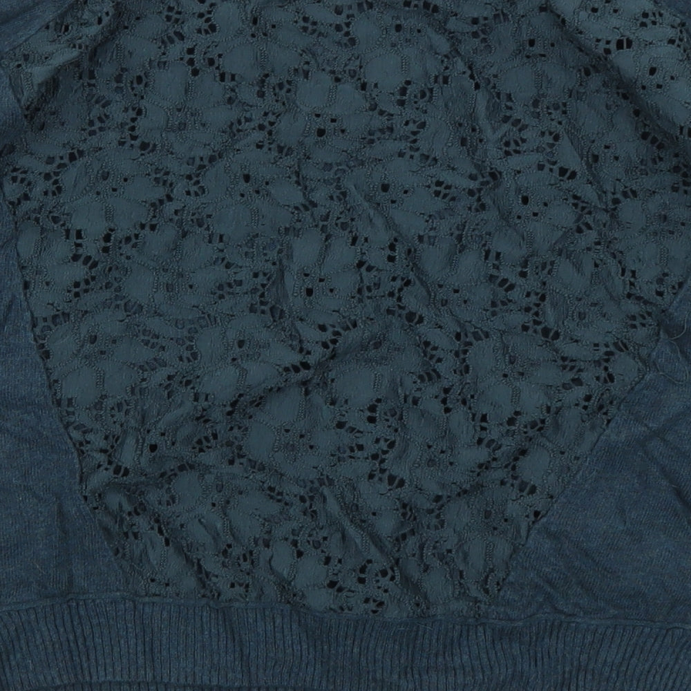 Topshop Womens Blue   Pullover Jumper Size 10