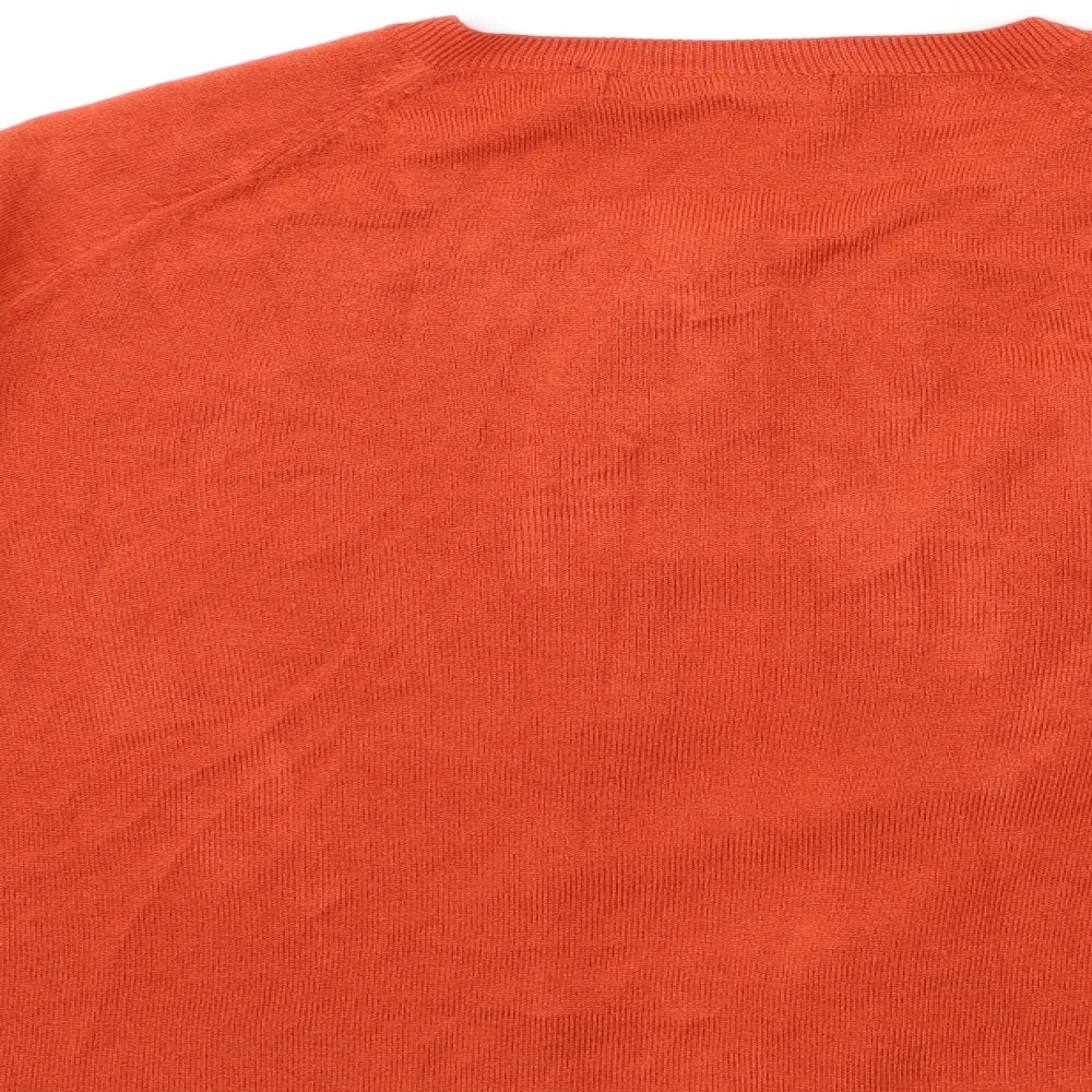 Very Womens Brown  Knit Pullover Jumper Size 16